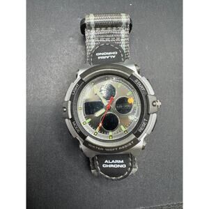 Every Day Alarm Chronograph Wristwatch w/ Nylon Adjustable Band